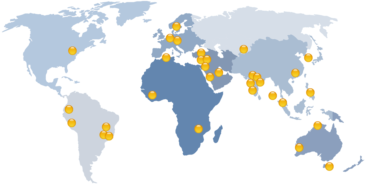 CrissCross International experience overview include engagements with over 30 airports and allied entities spanning 5 continents