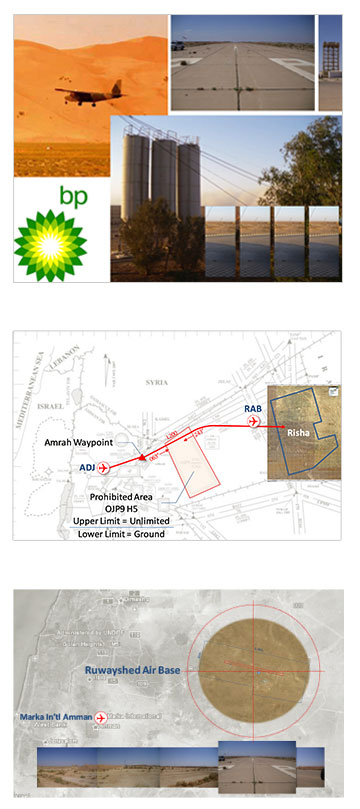 Jordan Flight Operations Feasibility Study for British Petroleum, CrissCross International